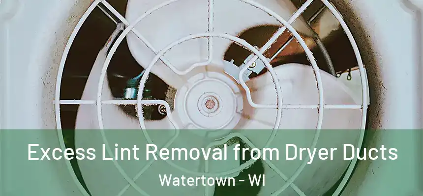  Excess Lint Removal from Dryer Ducts Watertown - WI