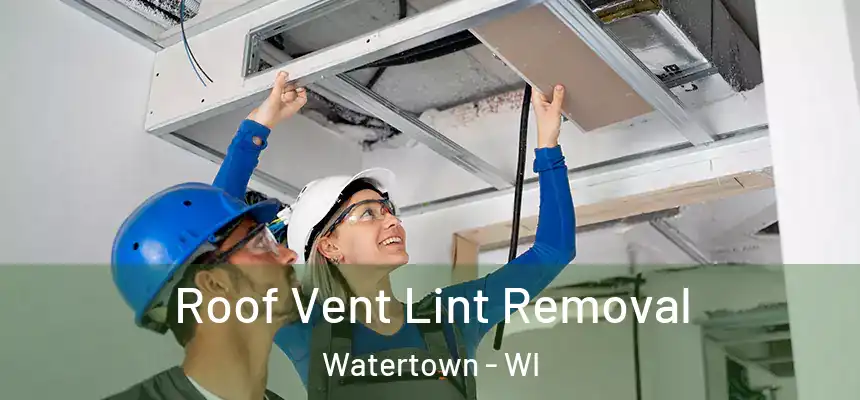  Roof Vent Lint Removal Watertown - WI